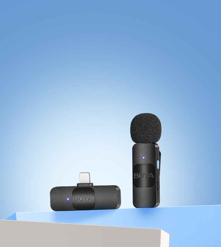 Ultracompact 2.4GHz Wireless Microphone System BOYA BY-V1