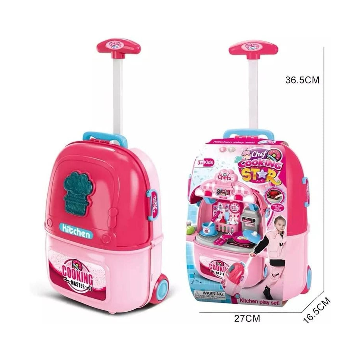 Chef Cooking Star - Kitchen play set Pink
