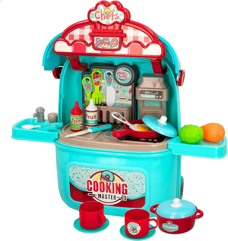 Chef Cooking Star - Kitchen play set Blue