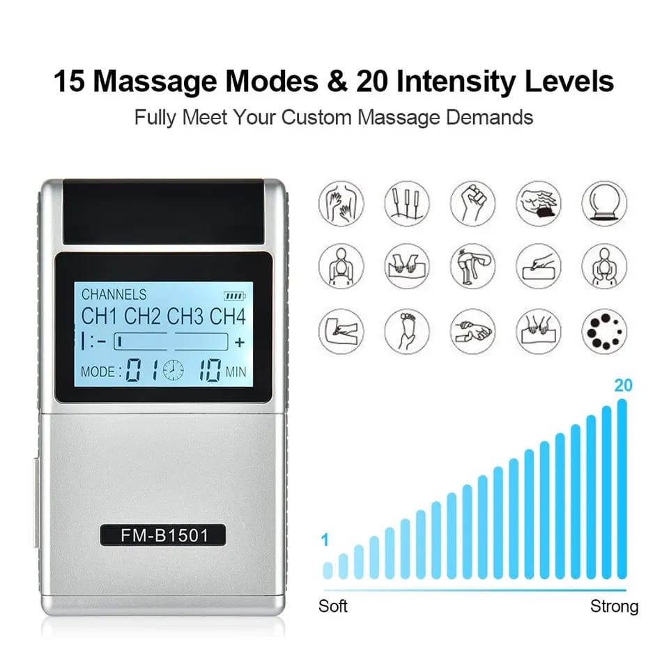 Electro Machine - 15 Massage Modes & 20 Intensity Levels