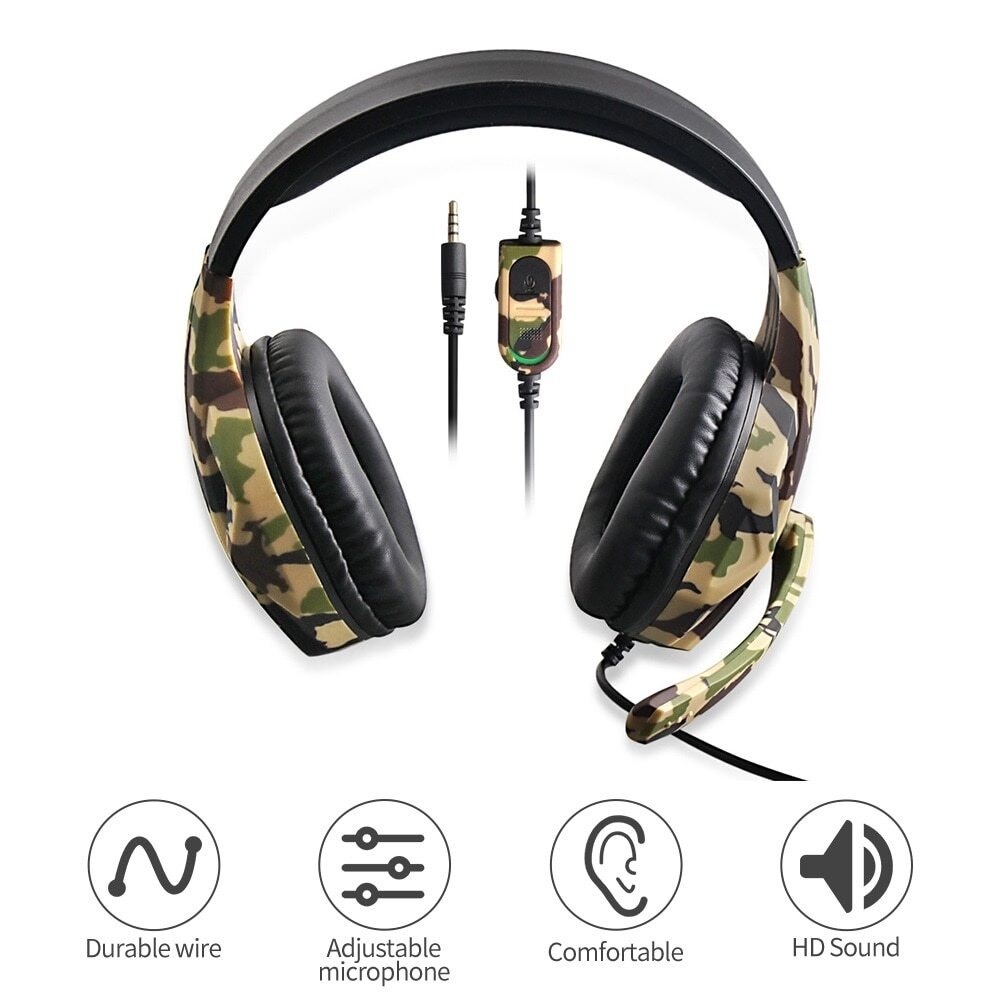 BK-43 Gaming Durable Headphone for PC/Notebook Game & Mobiles