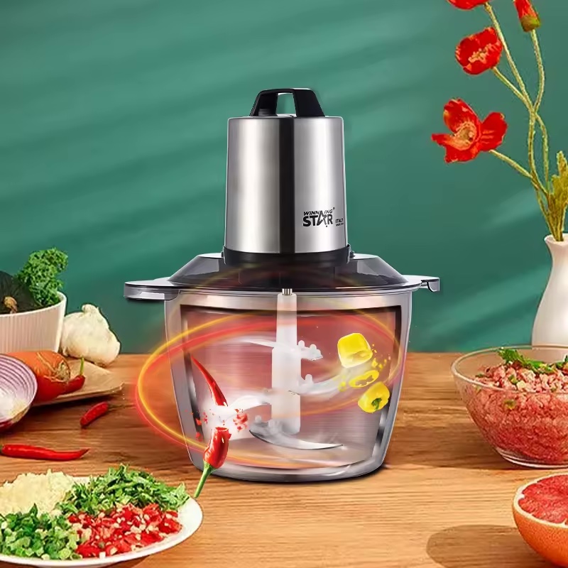 WINNING STAR Meat Grinder Kitchen Machine ST-5507 Electric Food Processor 3L Home Appliances Blender